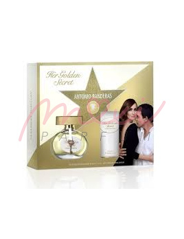 Antonio Banderas Her Golden Secret, Edt 50ml + 100ml Testápoló