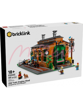 LEGO Bricklink 910033 Old Train Engine Shed