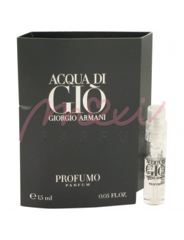 Giorgio Armani Acqua di Gio Profumo, Illatminta