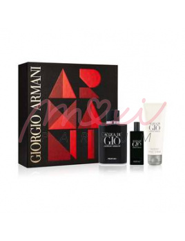 Giorgio Armani Acqua di Gio Profumo SET: edp 75ml + edp 15ml + after shave balm 75ml