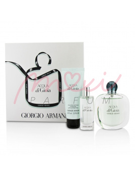 Giorgio Armani Acqua di Gioia SET: edp 50ml + edp 15ml + Testápoló 75ml