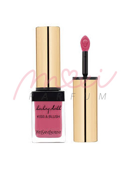 Yves Saint Laurent Baby Doll Kiss & Blush Nr. 02 Shocking Rose, Rúzs a tvárenka v jednom 10ml