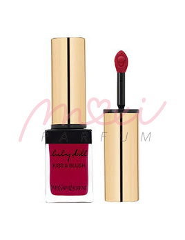 Yves Saint Laurent Baby Doll Kiss & Blush Nr. 06 Daring Red, Rúzs a tvárenka v jednom 10ml