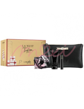 Lancome La Nuit Tresor, Edp 50ml + 50ml Testápoló tej + 2ml Szempillaspirál + kozmeticka  Táska