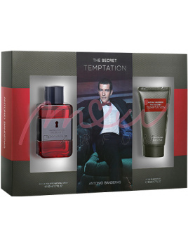 Antonio Banderas The Secret Temptation SET: edt 50ml + after shave balm 50ml