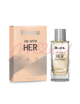 Bi-es I´m with her, edp  100ml (Alternatív illat Giorgio Armani Because It’s You)