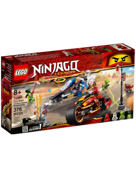 LEGO Ninjago 70667 Kai's Blade Cycle & Zane's Snowmobile